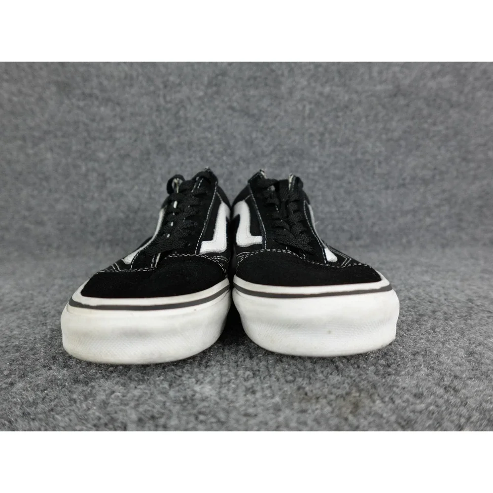 Vans Old Skool Shoes US Mens 3.5/US Women 5‎ Cushioned Black White Low Top